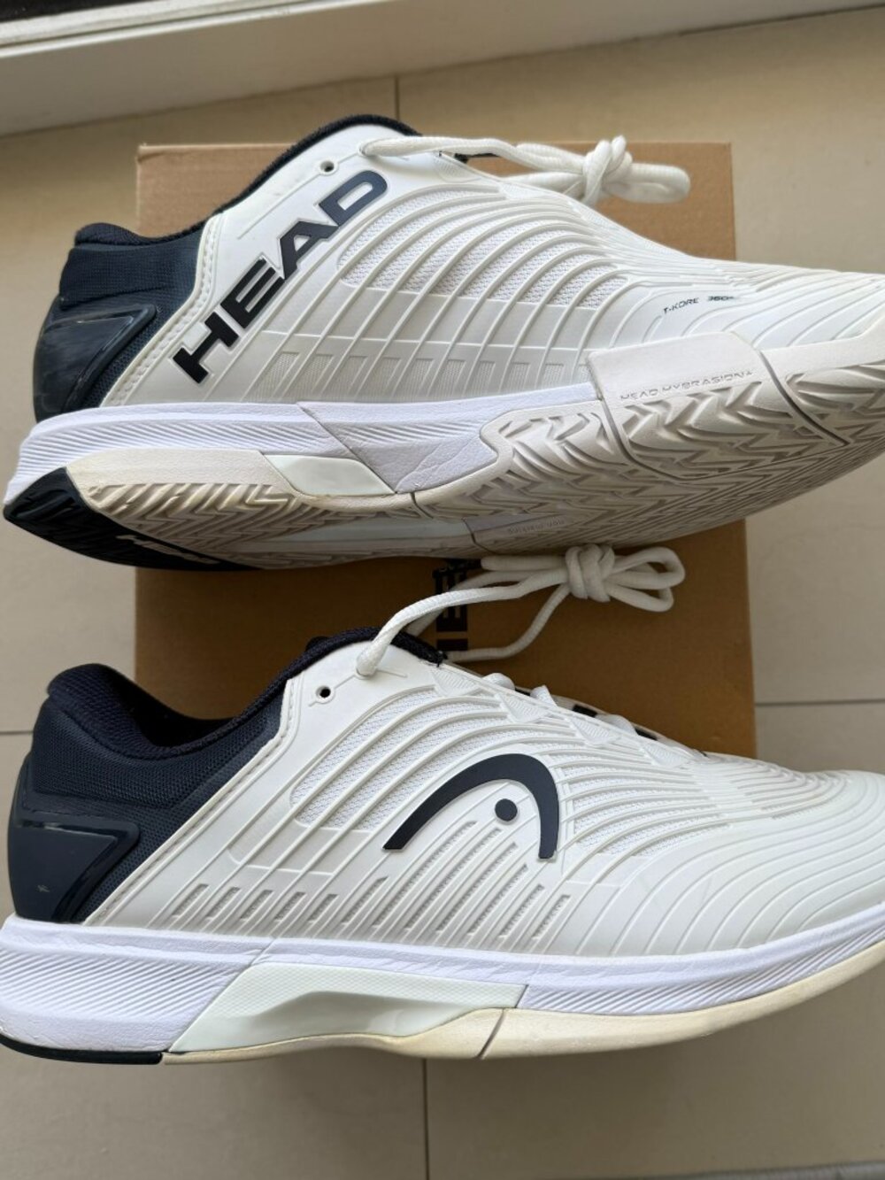 HEAD Tennis Sneakers Men's Revolt Pro 4.5 – Size 8.5 – White/Blueberry